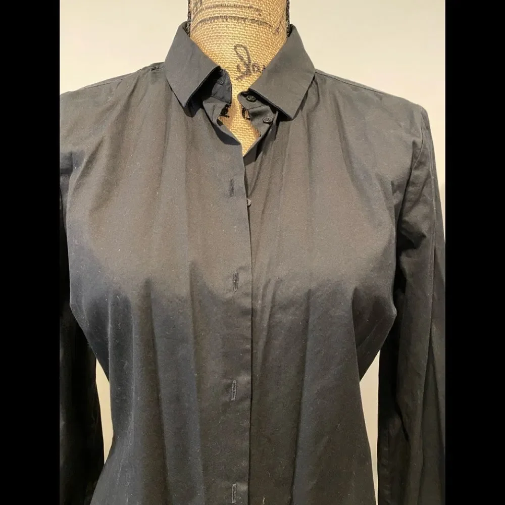 Zara black classic shirt - Picture 2 of 2